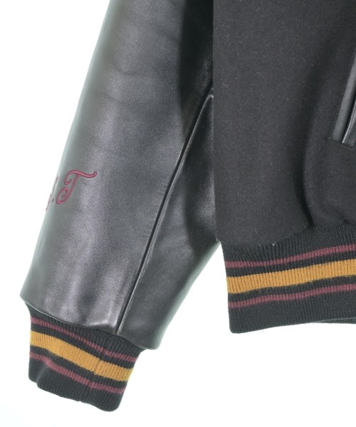 STUSSY（ステューシー）スタジャン 黒 サイズ:M メンズ/2200662414018