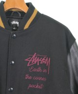 STUSSY（ステューシー）スタジャン 黒 サイズ:M メンズ/2200662414018
