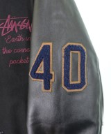STUSSY（ステューシー）スタジャン 黒 サイズ:M メンズ/2200662414018