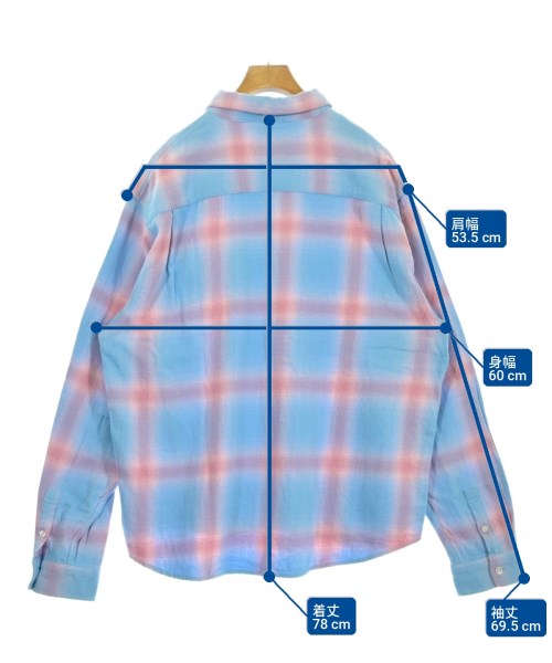 STUSSY（ステューシー）カジュアルシャツ 青 サイズ:XL メンズ/2200711923126