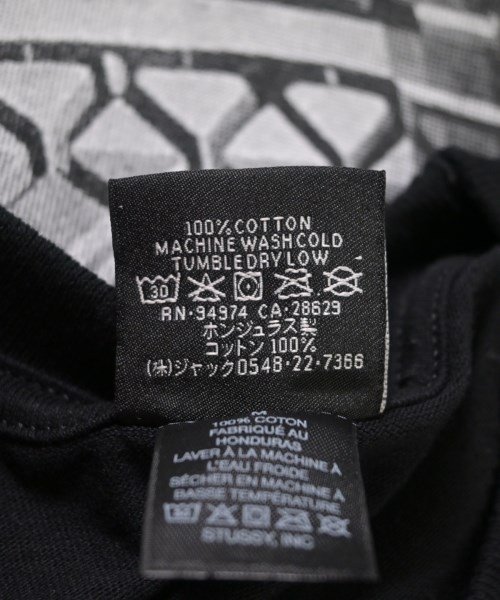 STUSSY（ステューシー）Tシャツ・カットソー 黒 サイズ:M メンズ/2200713927047