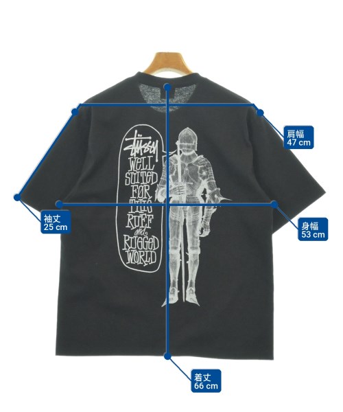 STUSSY（ステューシー）Tシャツ・カットソー 黒 サイズ:M メンズ/2200713927054