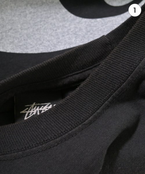 STUSSY（ステューシー）Tシャツ・カットソー グレー サイズ:M メンズ/2200713927078