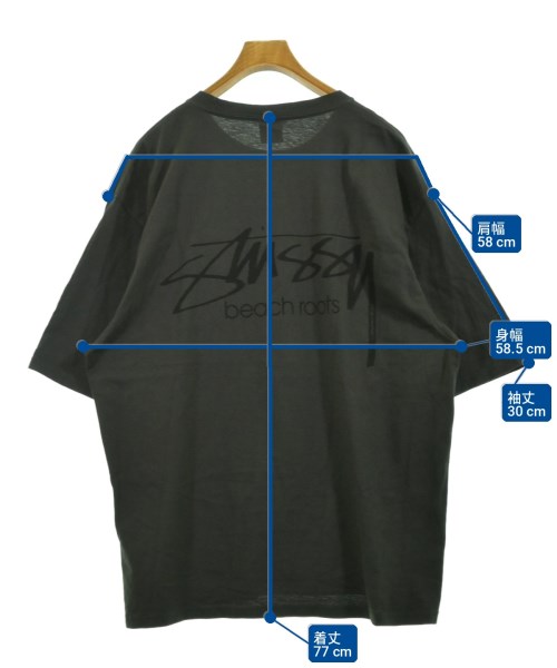 STUSSY（ステューシー）Tシャツ・カットソー 黒 サイズ:XL メンズ/2200714506029