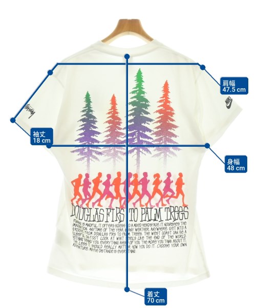 STUSSY（ステューシー）Tシャツ・カットソー 白 サイズ:M メンズ/2200712527125