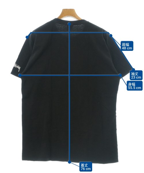 STUSSY（ステューシー）Tシャツ・カットソー 黒 サイズ:L メンズ/2200708313169