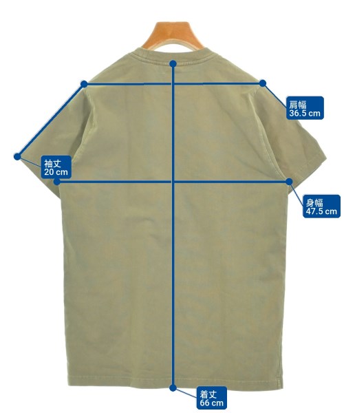 STUSSY（ステューシー）Tシャツ・カットソー カーキ サイズ:S メンズ/2200715446188