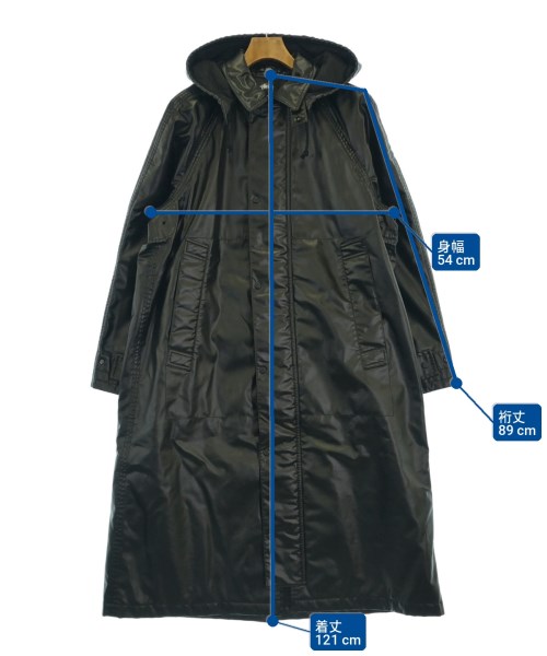 STUSSY（ステューシー）モッズコート 黒 サイズ:S メンズ/2200715903018
