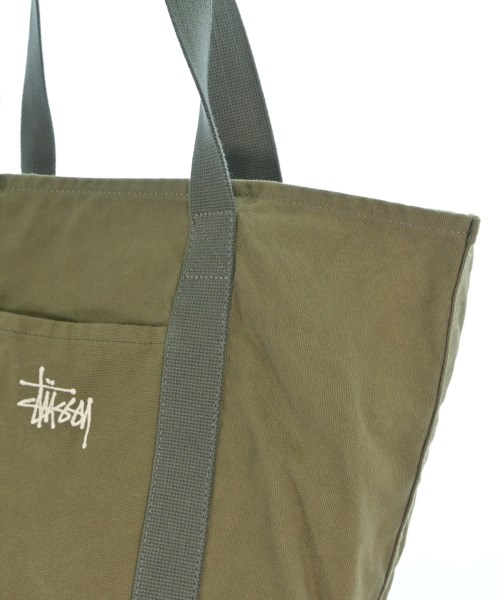 STUSSY（ステューシー）トートバッグ カーキ サイズ:- メンズ/2200716434108