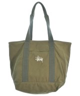 STUSSY（ステューシー）トートバッグ カーキ サイズ:- メンズ/2200716434108