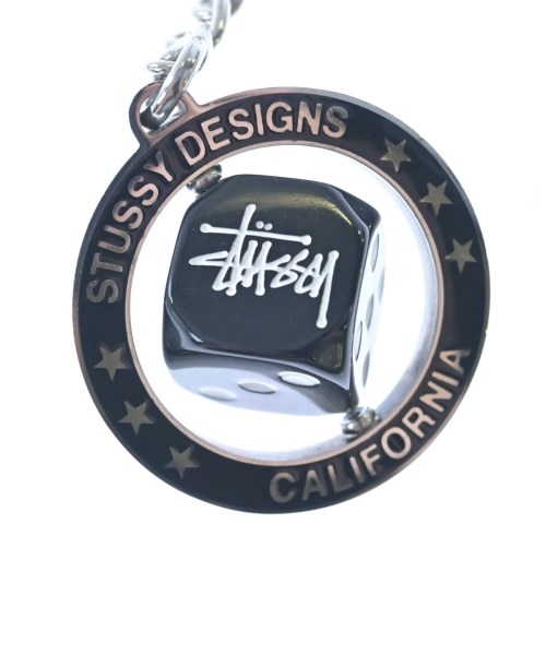 STUSSY（ステューシー）キーケース・キーホルダー 黒 サイズ:- メンズ/2200716601050