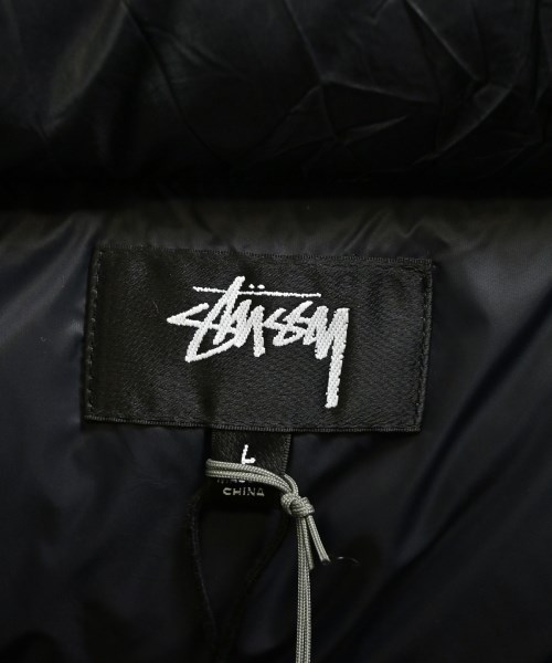 STUSSY（ステューシー）ダウンジャケット/ダウンベスト 黒 サイズ:L メンズ/2200717733019