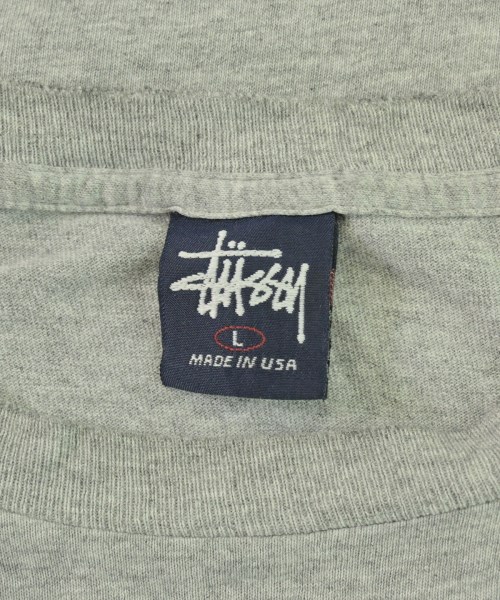 STUSSY（ステューシー）Tシャツ・カットソー グレー サイズ:L メンズ/2200718274139