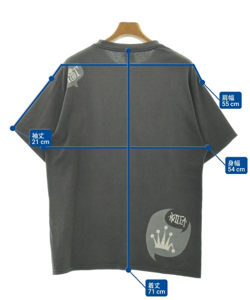 STUSSY（ステューシー）Tシャツ・カットソー グレー サイズ:L メンズ/2200718274146