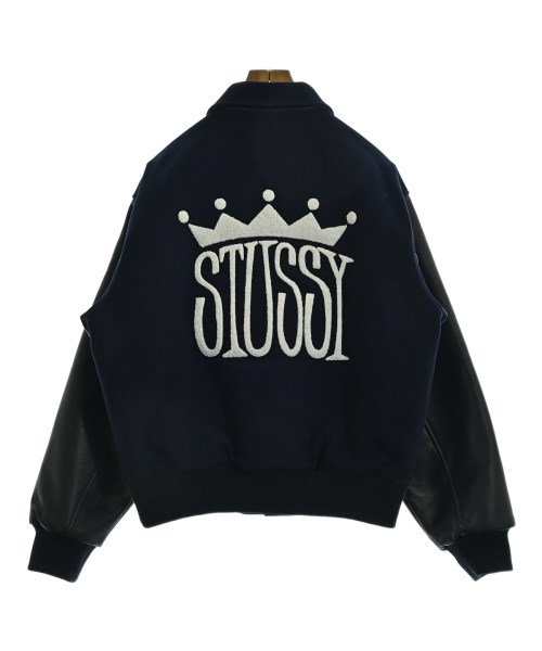 STUSSY（ステューシー）スタジャン 紺 サイズ:L メンズ/2200717788019
