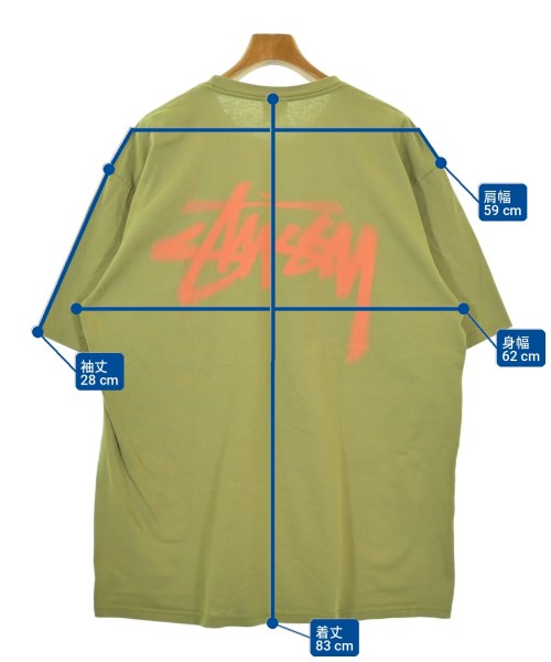 STUSSY（ステューシー）Tシャツ・カットソー 緑 サイズ:XL メンズ/2200713472035