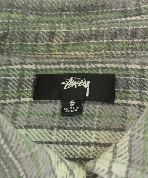 STUSSY（ステューシー）カジュアルシャツ グレー サイズ:S メンズ/2200718836016