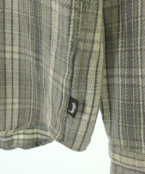 STUSSY（ステューシー）カジュアルシャツ グレー サイズ:S メンズ/2200718836016