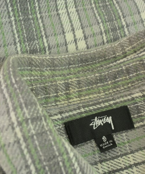 STUSSY（ステューシー）カジュアルシャツ グレー サイズ:S メンズ/2200718836016