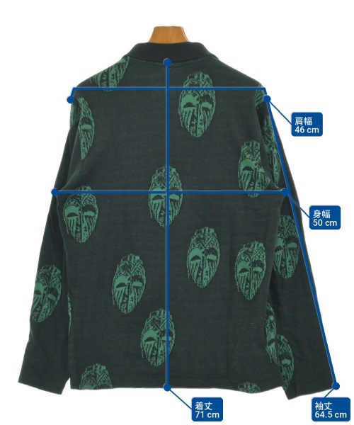 STUSSY（ステューシー）ポロシャツ 黒 サイズ:M メンズ/2200718884031