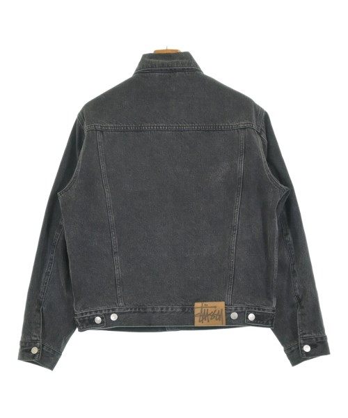 STUSSY（ステューシー）デニムジャケット 黒 サイズ:S メンズ/2200719393013