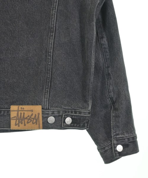STUSSY（ステューシー）デニムジャケット 黒 サイズ:S メンズ/2200719393013