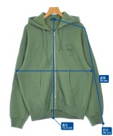 STUSSY（ステューシー）パーカー 緑 サイズ:L メンズ/2200719393051