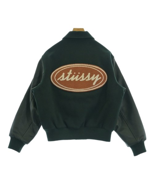 STUSSY（ステューシー）スタジャン 緑 サイズ:S メンズ/2200719688010