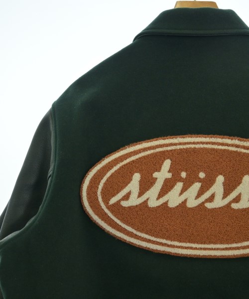 STUSSY（ステューシー）スタジャン 緑 サイズ:S メンズ/2200719688010