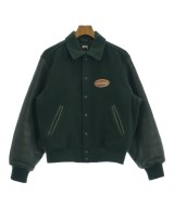 STUSSY（ステューシー）スタジャン 緑 サイズ:S メンズ/2200719688010