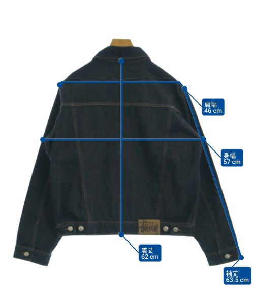 STUSSY（ステューシー）デニムジャケット 紺 サイズ:S メンズ/2200719688034