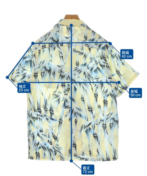 STUSSY（ステューシー）カジュアルシャツ 黄 サイズ:S メンズ/2200645064032