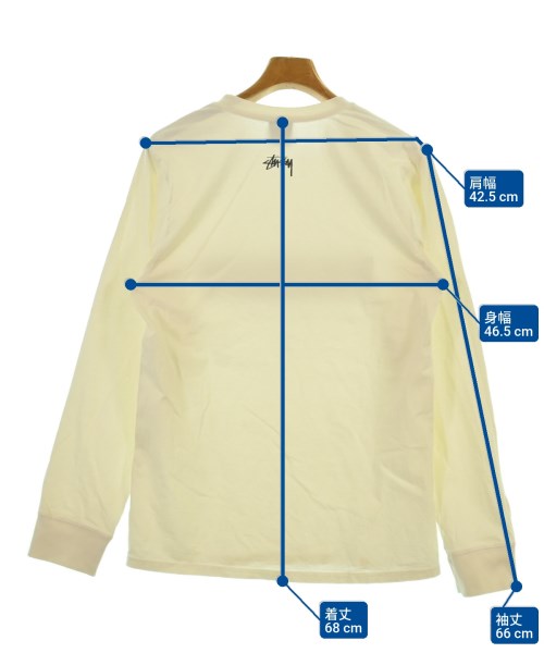 STUSSY（ステューシー）Tシャツ・カットソー 白 サイズ:S メンズ/2200645441024