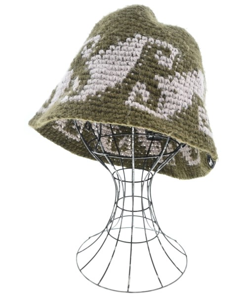 STUSSY(ステューシー)ハット カーキ サイズ:-/2200645581010