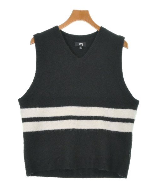STUSSY(ステューシー)ベスト 黒 サイズ:S/2200645641059