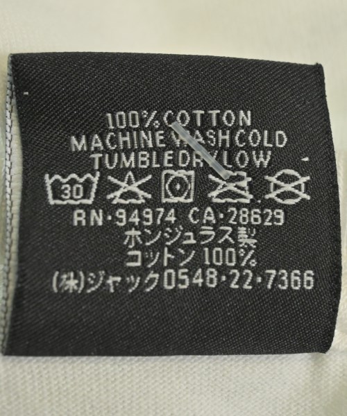 STUSSY（ステューシー）Tシャツ・カットソー 白 サイズ:M メンズ/2200645424096