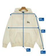 STUSSY（ステューシー）パーカー 白 サイズ:S メンズ/2200646059013