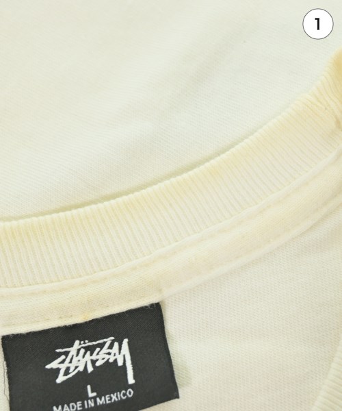 STUSSY（ステューシー）Tシャツ・カットソー 白 サイズ:L メンズ/2200646337081