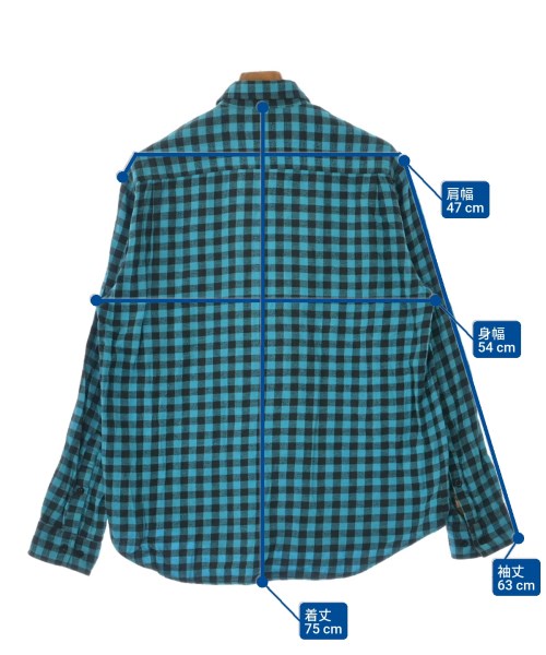 STUSSY（ステューシー）カジュアルシャツ 青 サイズ:M メンズ/2200645524512