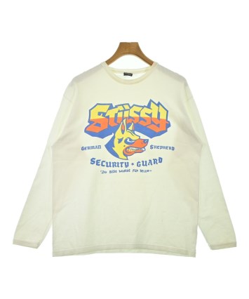 STUSSY（ステューシー）Tシャツ・カットソー 白 サイズ:L メンズ