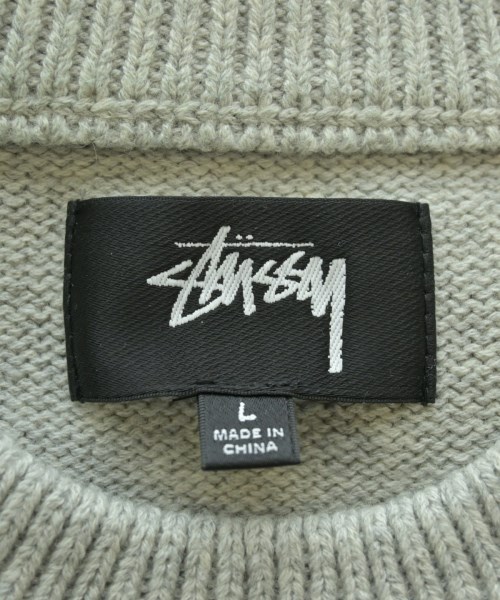 STUSSY（ステューシー）ニット・セーター グレー サイズ:L メンズ/2200647232019