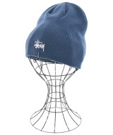 STUSSY（ステューシー）ニットキャップ・ビーニー 青 サイズ:- メンズ/2200637200592