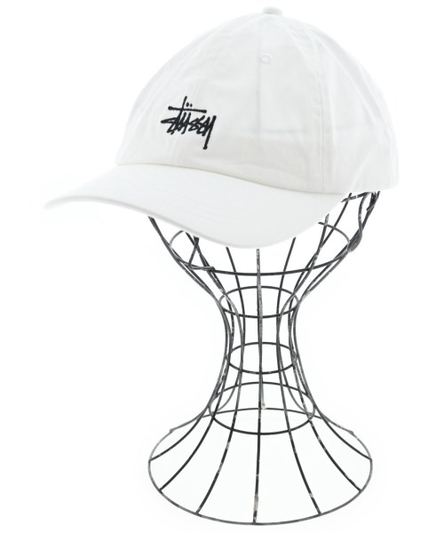 STUSSY(ステューシー)キャップ 白 サイズ:-/2200637200615