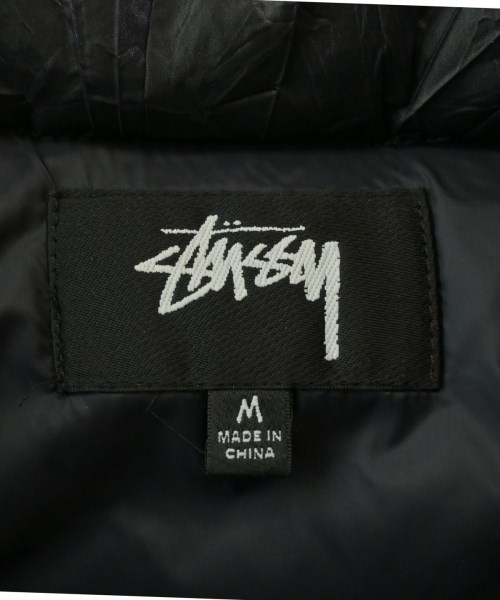 STUSSY（ステューシー）ダウンジャケット/ダウンベスト 黒 サイズ:M メンズ/2200640003012
