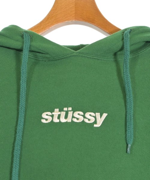 STUSSY（ステューシー）パーカー 緑 サイズ:M レディース/2200649574056