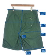 STUSSY（ステューシー）ショートパンツ 緑 サイズ:34(XL位) メンズ/2200649592067