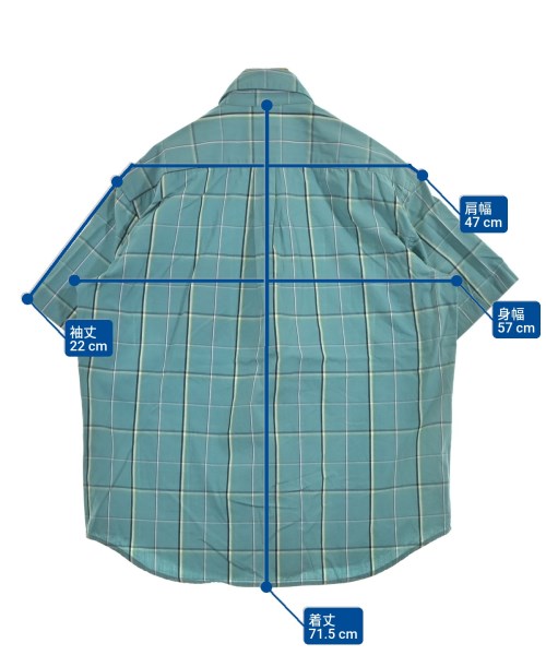 STUSSY（ステューシー）カジュアルシャツ 青 サイズ:S メンズ/2200649602025