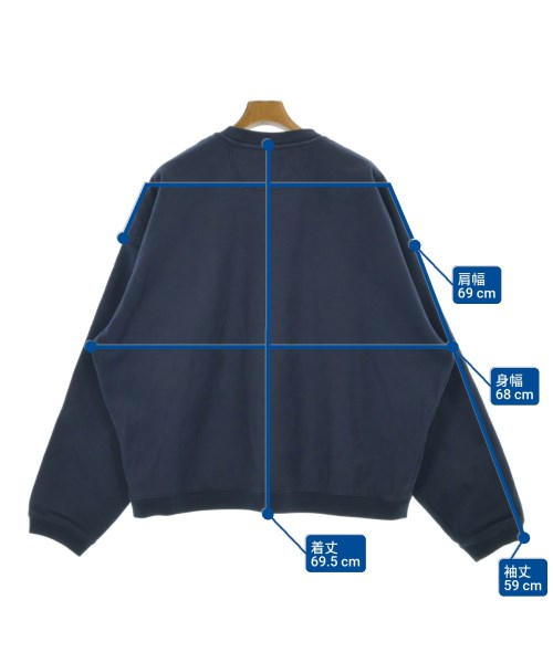 STUSSY（ステューシー）スウェット 紺 サイズ:XL メンズ/2200650256088