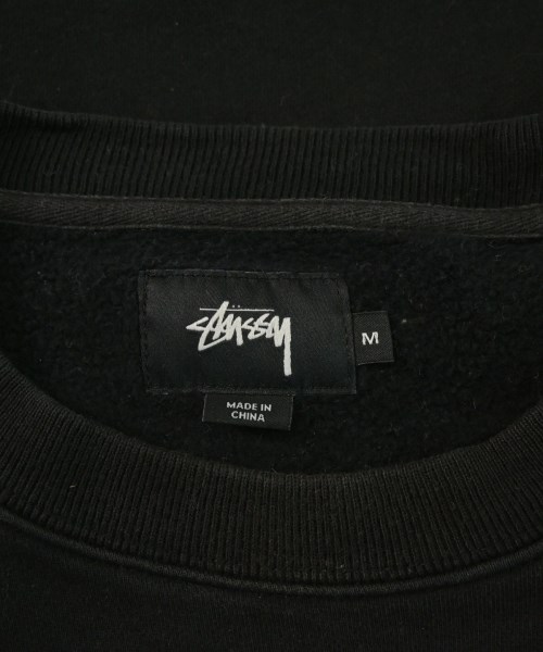 STUSSY（ステューシー）スウェット 黒 サイズ:M メンズ/2200643459052