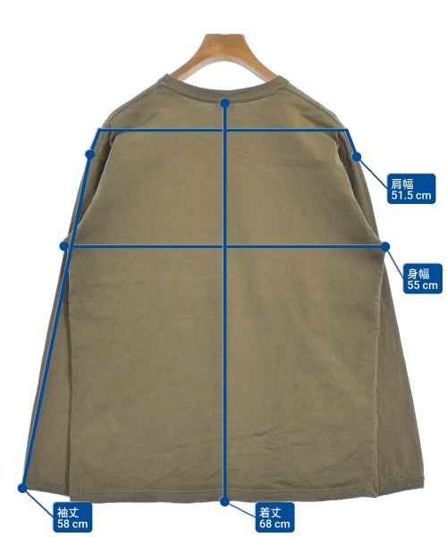 STUSSY（ステューシー）Tシャツ・カットソー カーキ サイズ:L メンズ/2200651243025